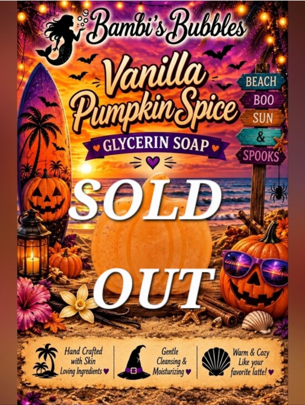 Low Stock! Hand Crafted Glycerin Pumpkin Spice Blends 2.8oz - Picture 7 of 7
